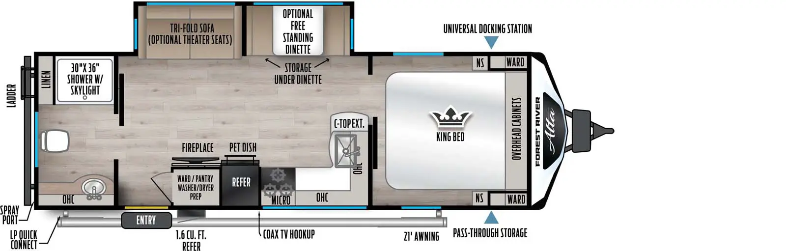 2600KRB Floorplan Image